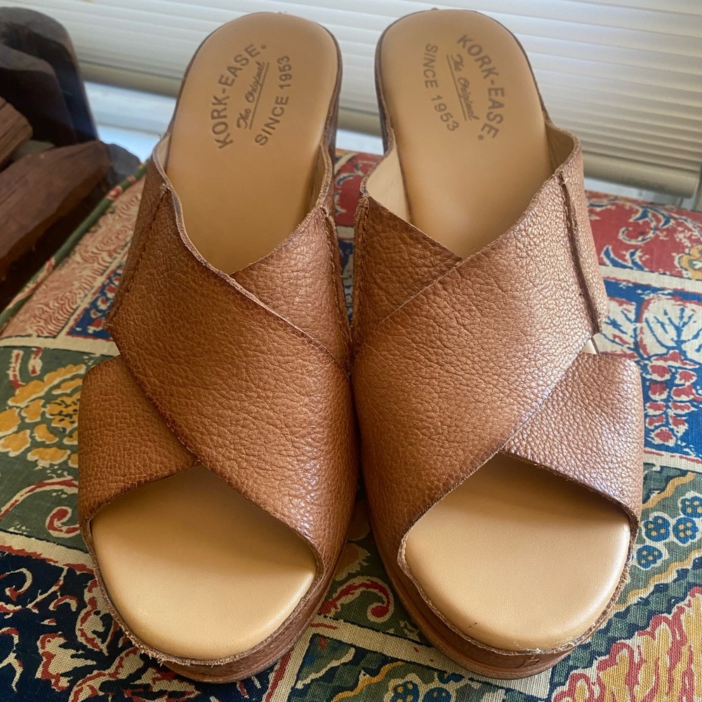 Kork-Ease Garden Platform Slide Sandals